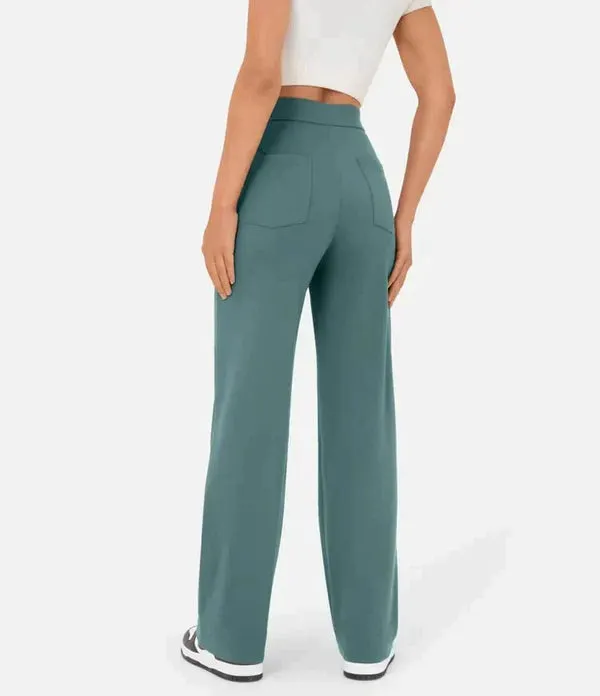 Hadley - High Waisted Elastic Pants