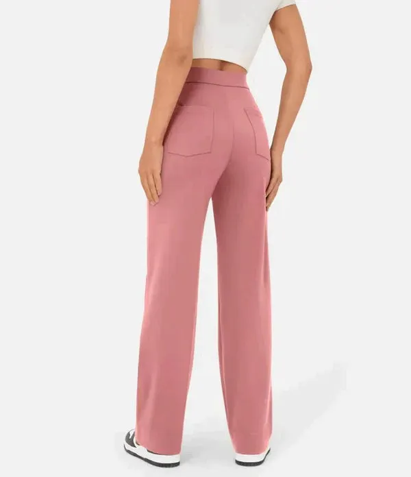 Hadley - High Waisted Elastic Pants