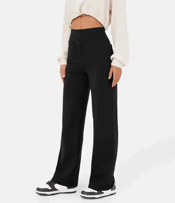 Hadley - High Waisted Elastic Pants