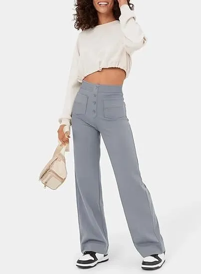 Hadley - High Waisted Elastic Pants