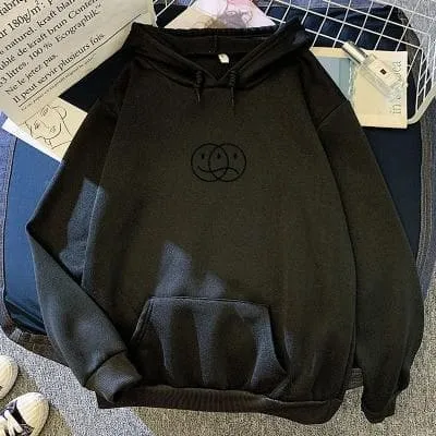 Happy Face Sad Face Hoodie