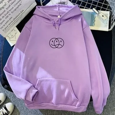 Happy Face Sad Face Hoodie