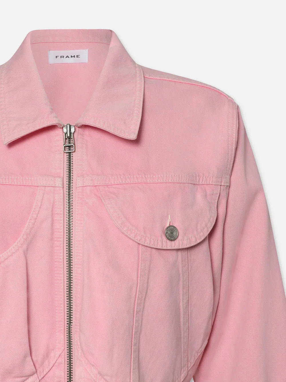 Heart Jacket -- Washed Dusty Pink