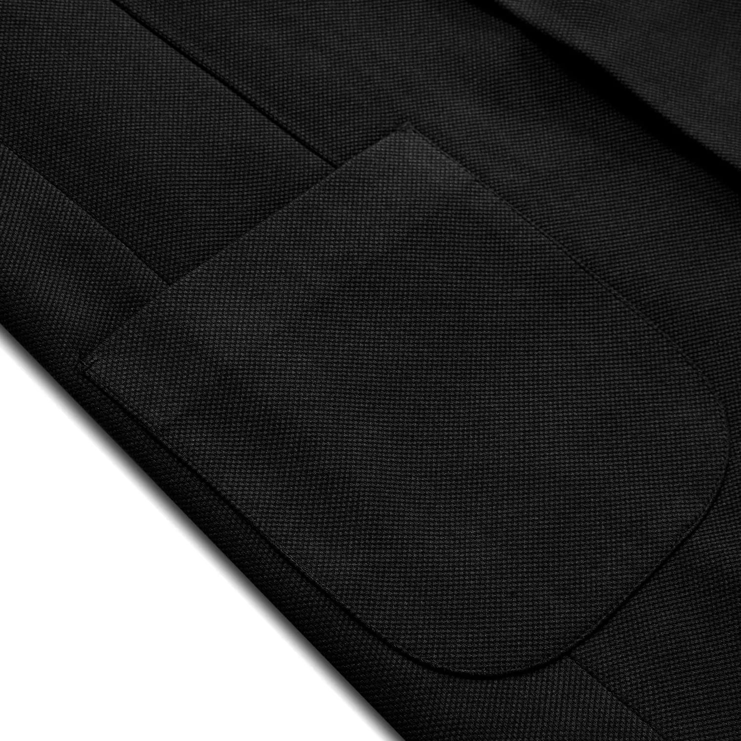 Hi-Tie Business Daily Blazer Black Men's Suit Jacket Slim Fit Coat