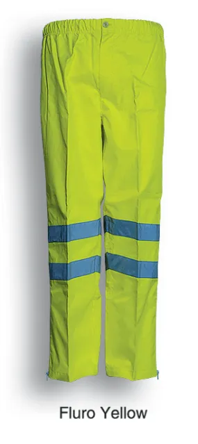 Hi Viz Rain Pants - Fluro Yellow