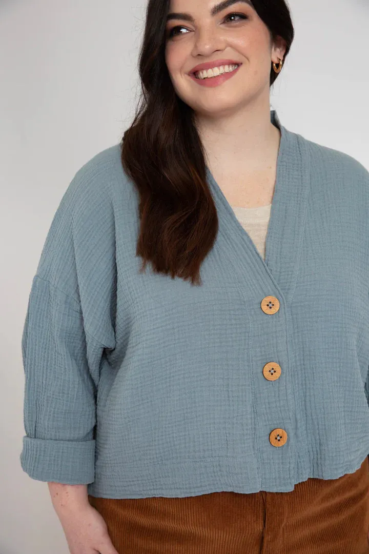 Hovea Curve Quilted Jacket - Sewing Pattern | Megan Nielsen