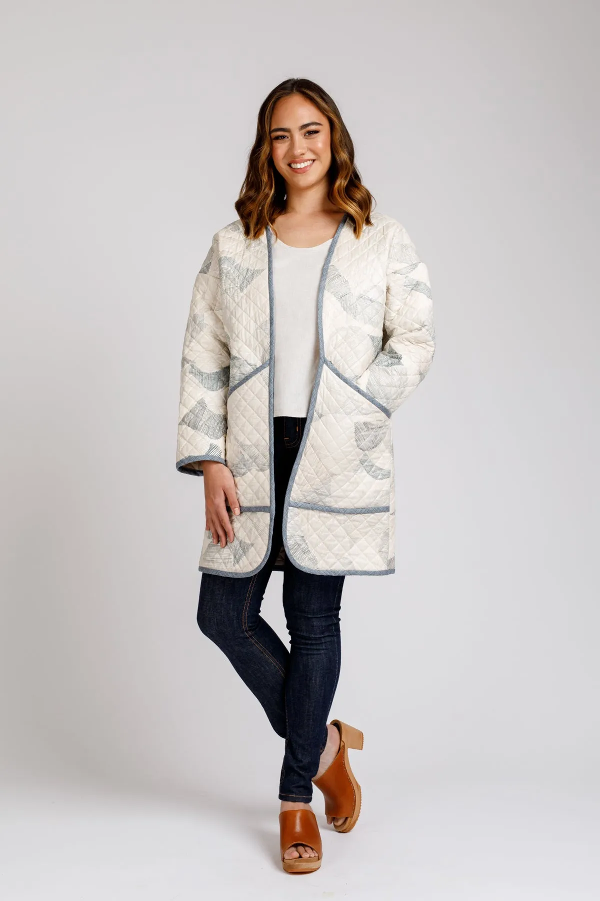 Hovea Quilted Jacket - Sewing Pattern | Megan Nielsen