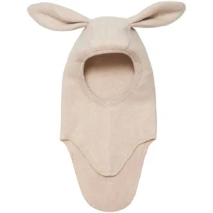 Huttelihut Balaclava Ears Cotton Fleece Bunbun Cot Camel