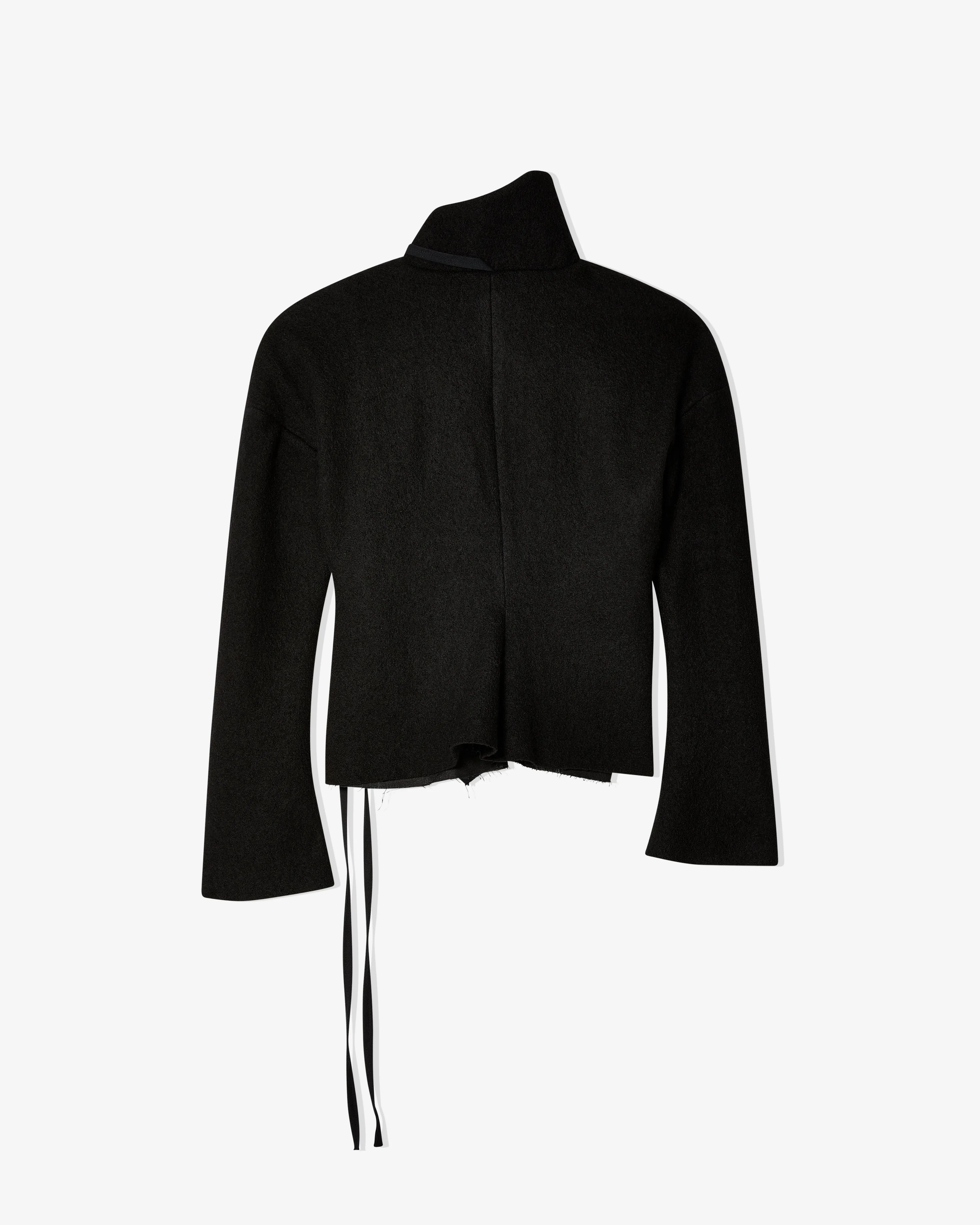 Independantes De Coeur - Women's Kelly Heavy Boiled Wool Jacket - (Black)