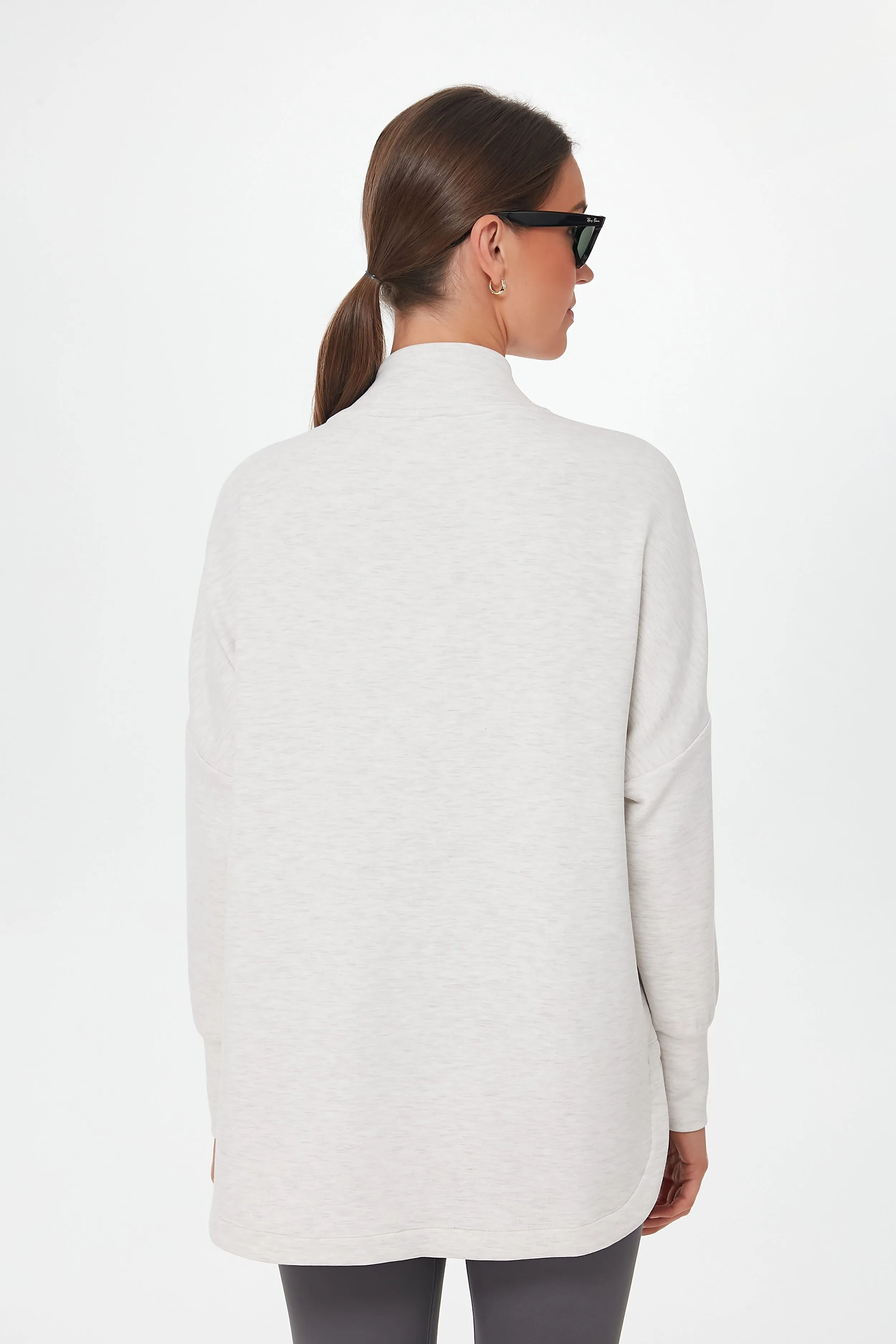 Ivory Marl Bay Sweat