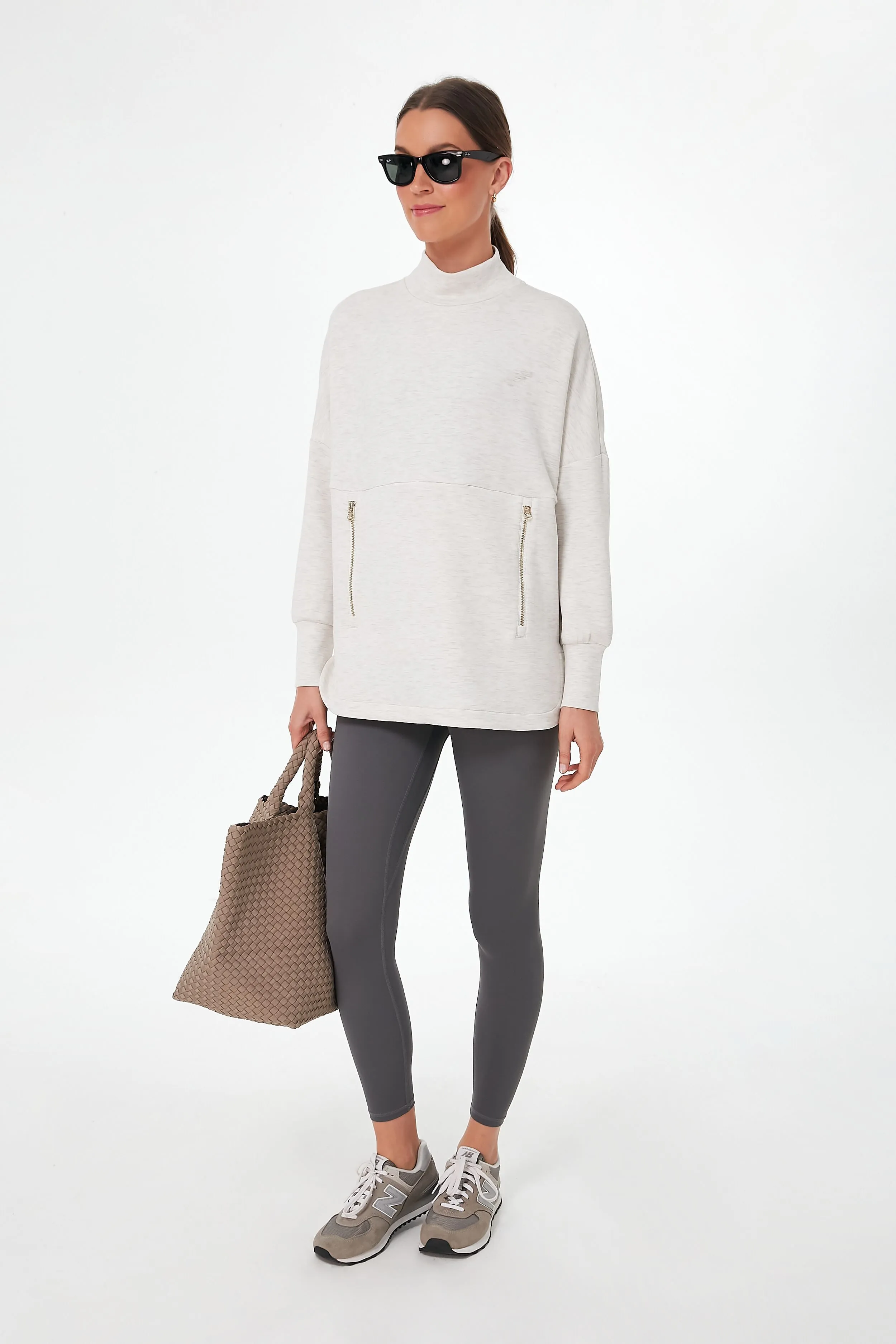 Ivory Marl Bay Sweat