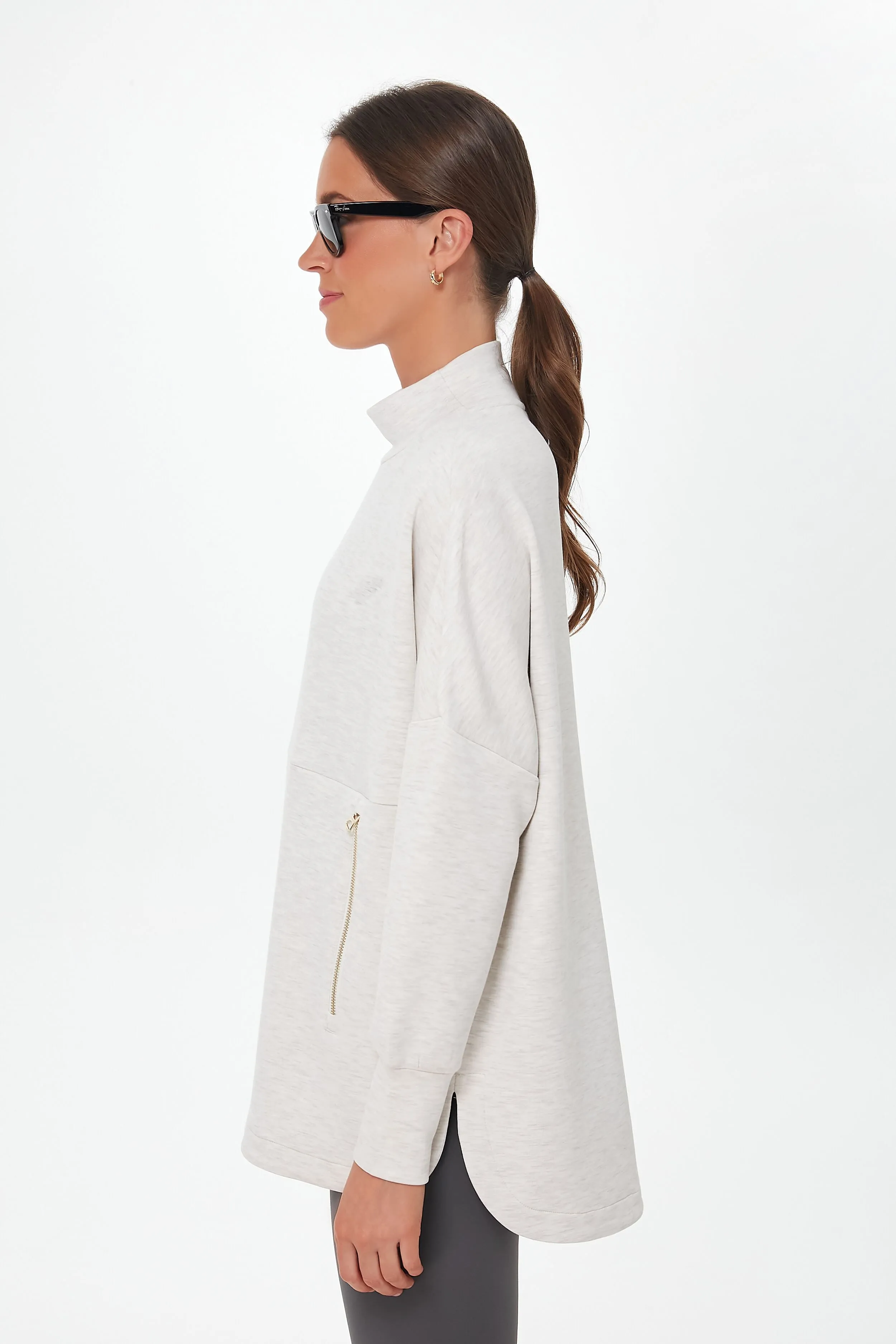 Ivory Marl Bay Sweat