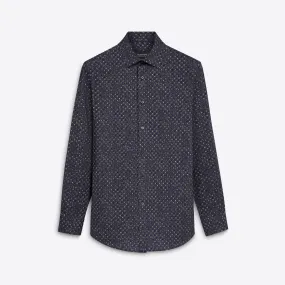 JAMES Ring and Dot Print OoohCotton Shirt