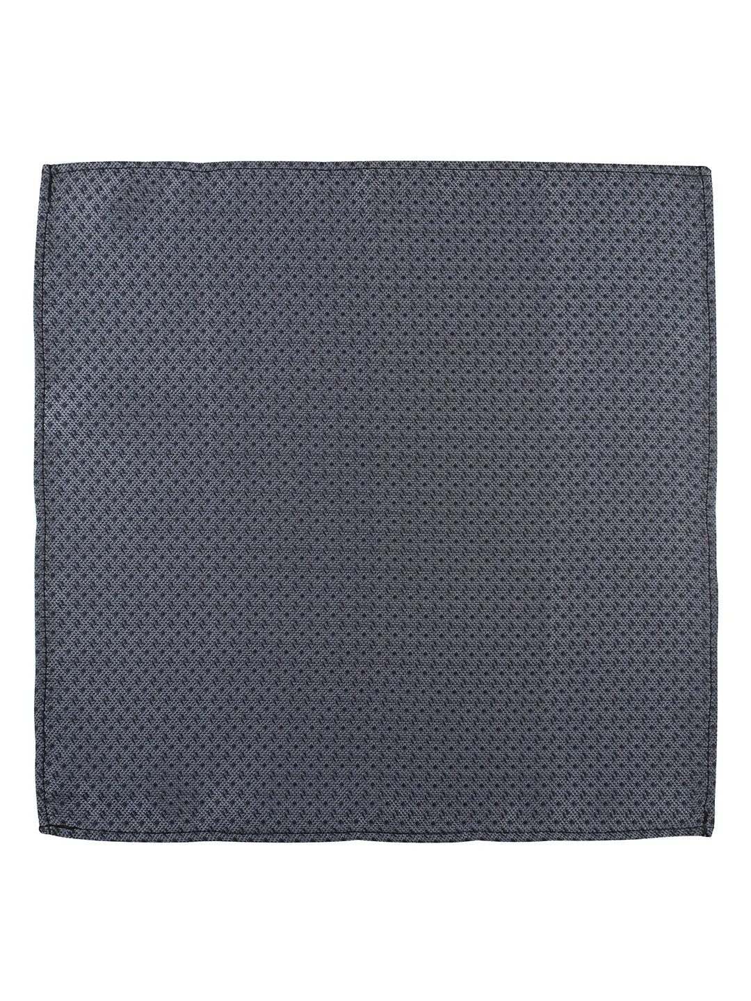 Kavove The Artistry Abstract Drak Grey Pocket Square