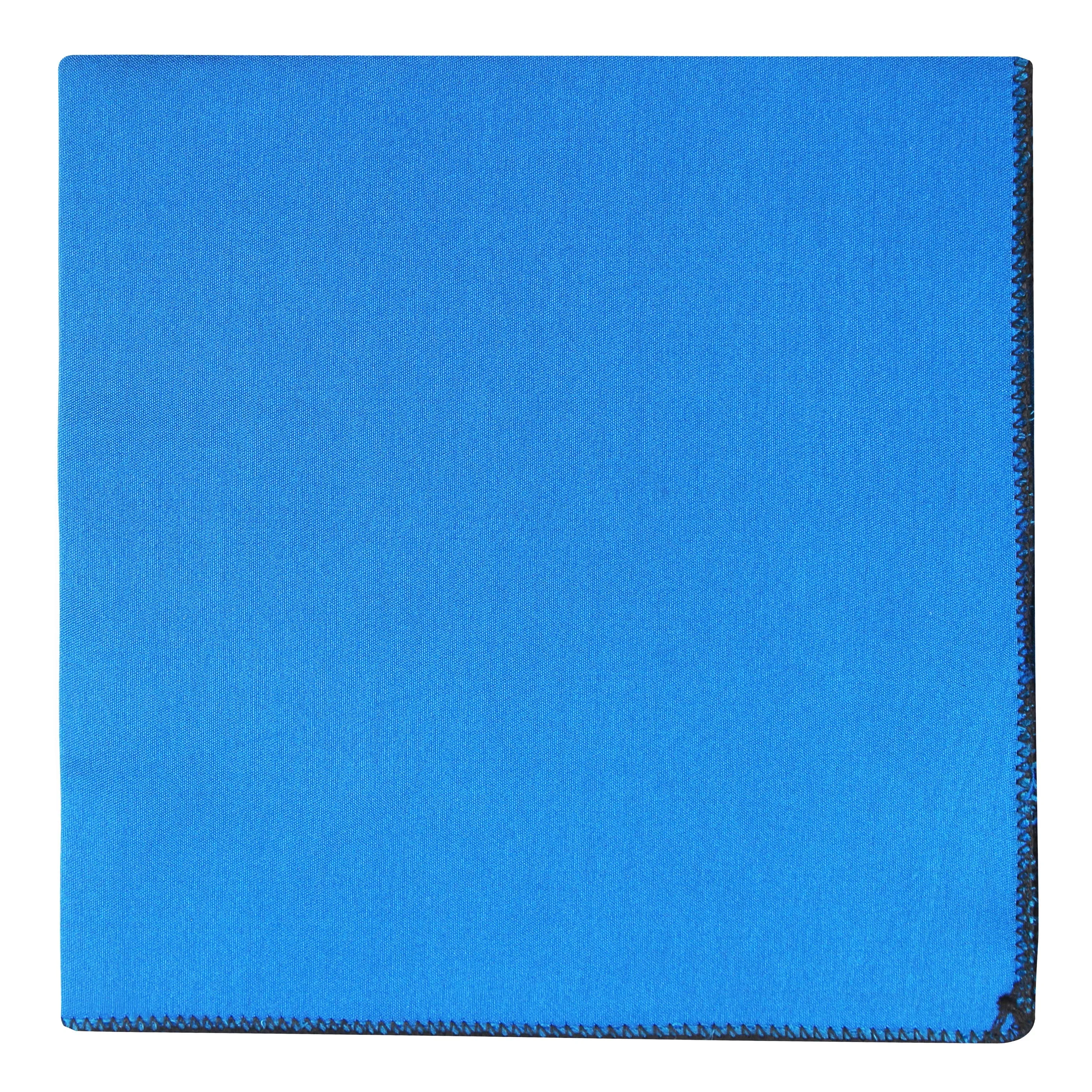 Kavove The Groovy Solid Blue Pocket Square