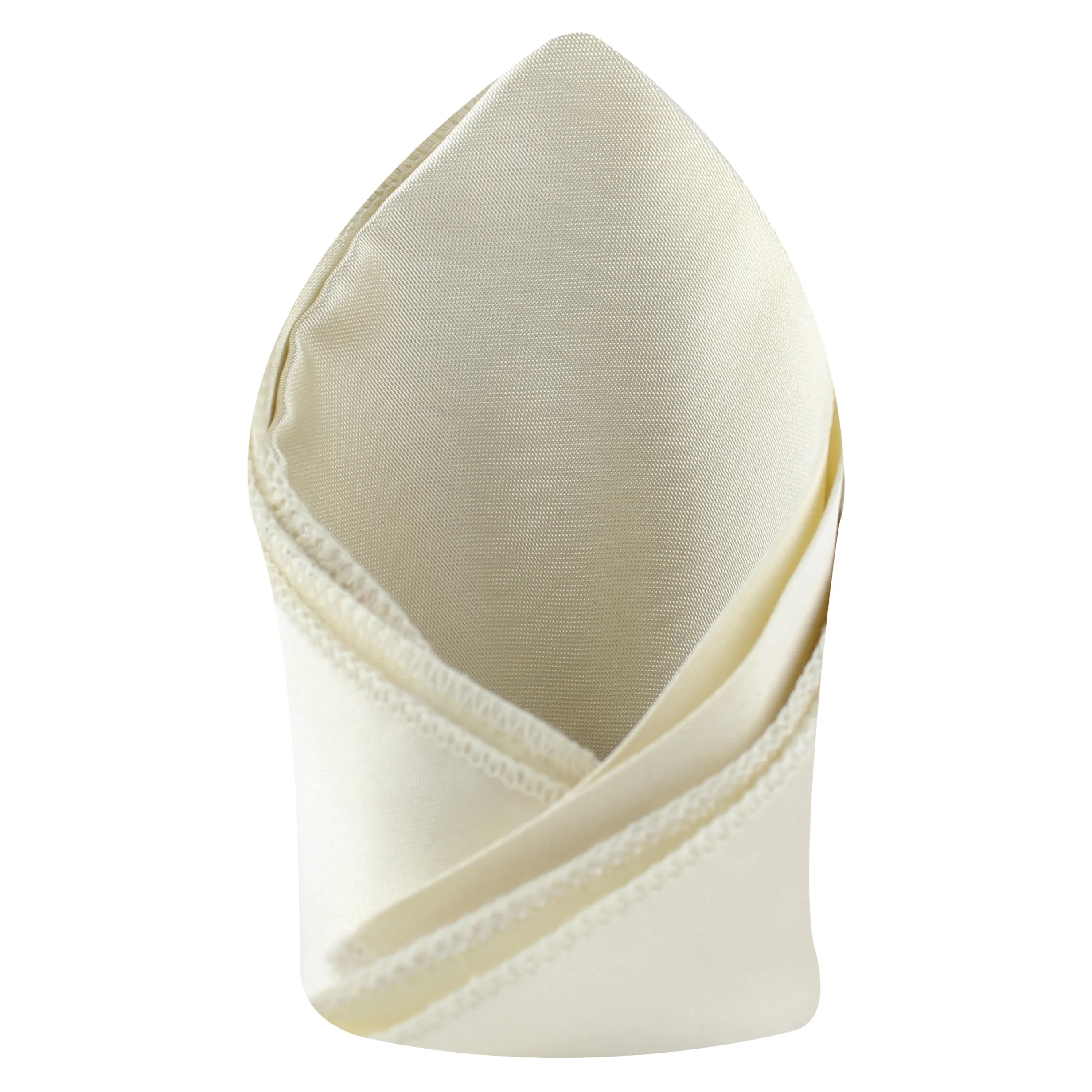 Kavove The Solid Rage Cream Pocket Square