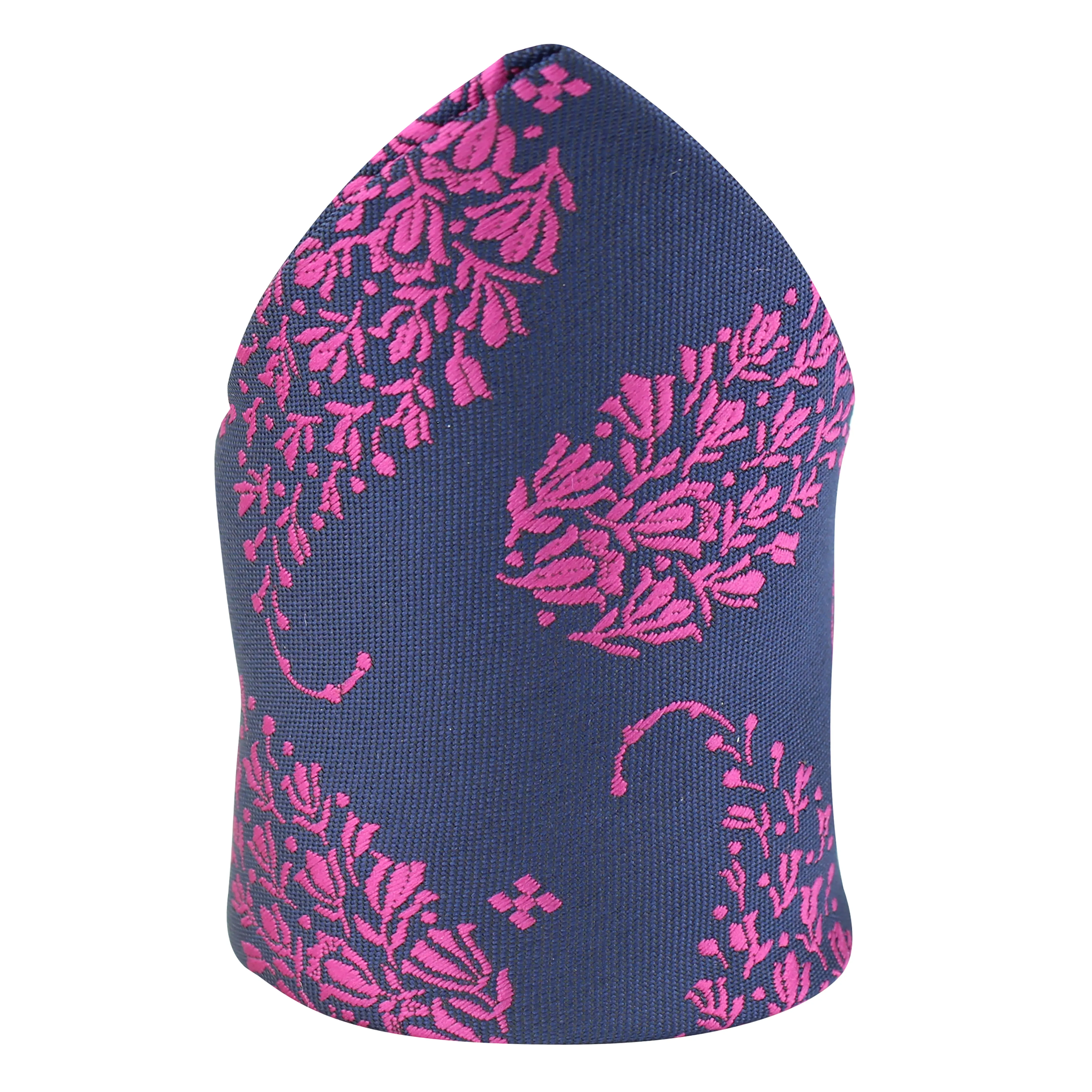 Kovove Blue Floral Pocket Square For Men