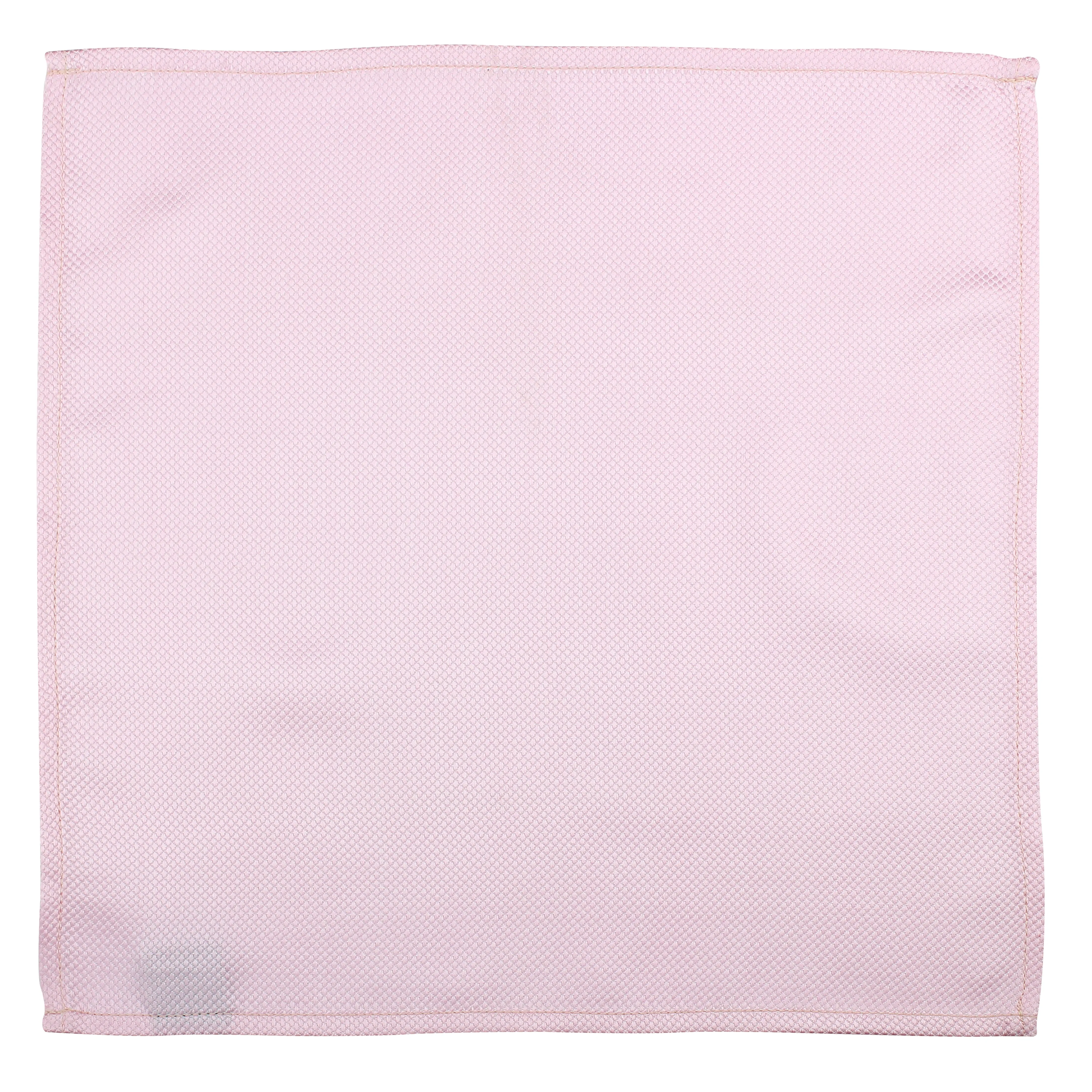 Kovove Glorious Pink Checkered Pocket Square For Men