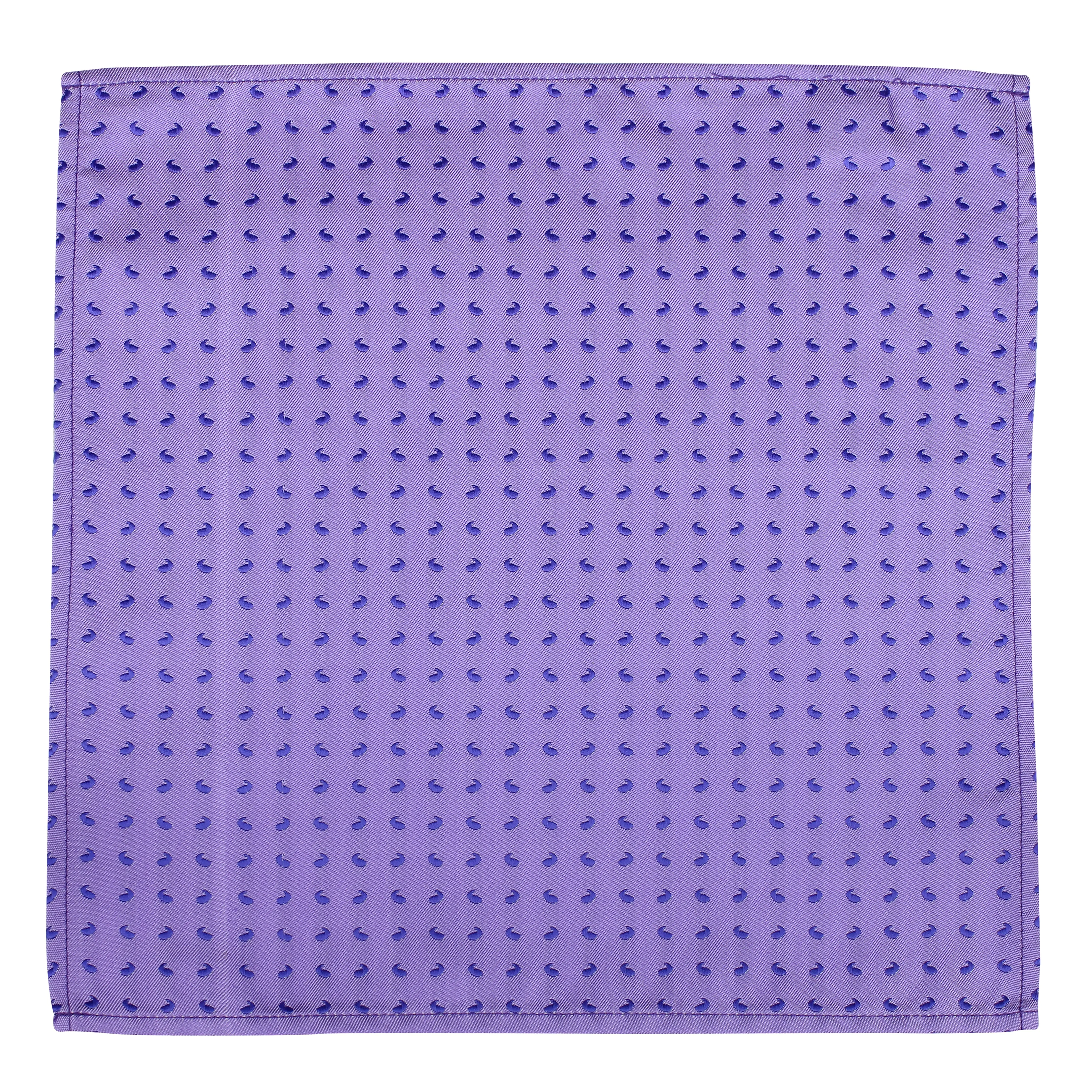 Kovove Purple Abstract Pocket Square For Men