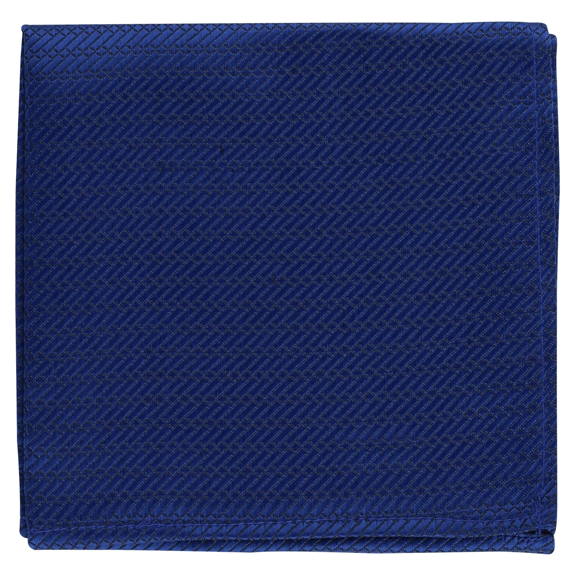 Kovove The Energise Self Pattern Blue Pocket Square For Men