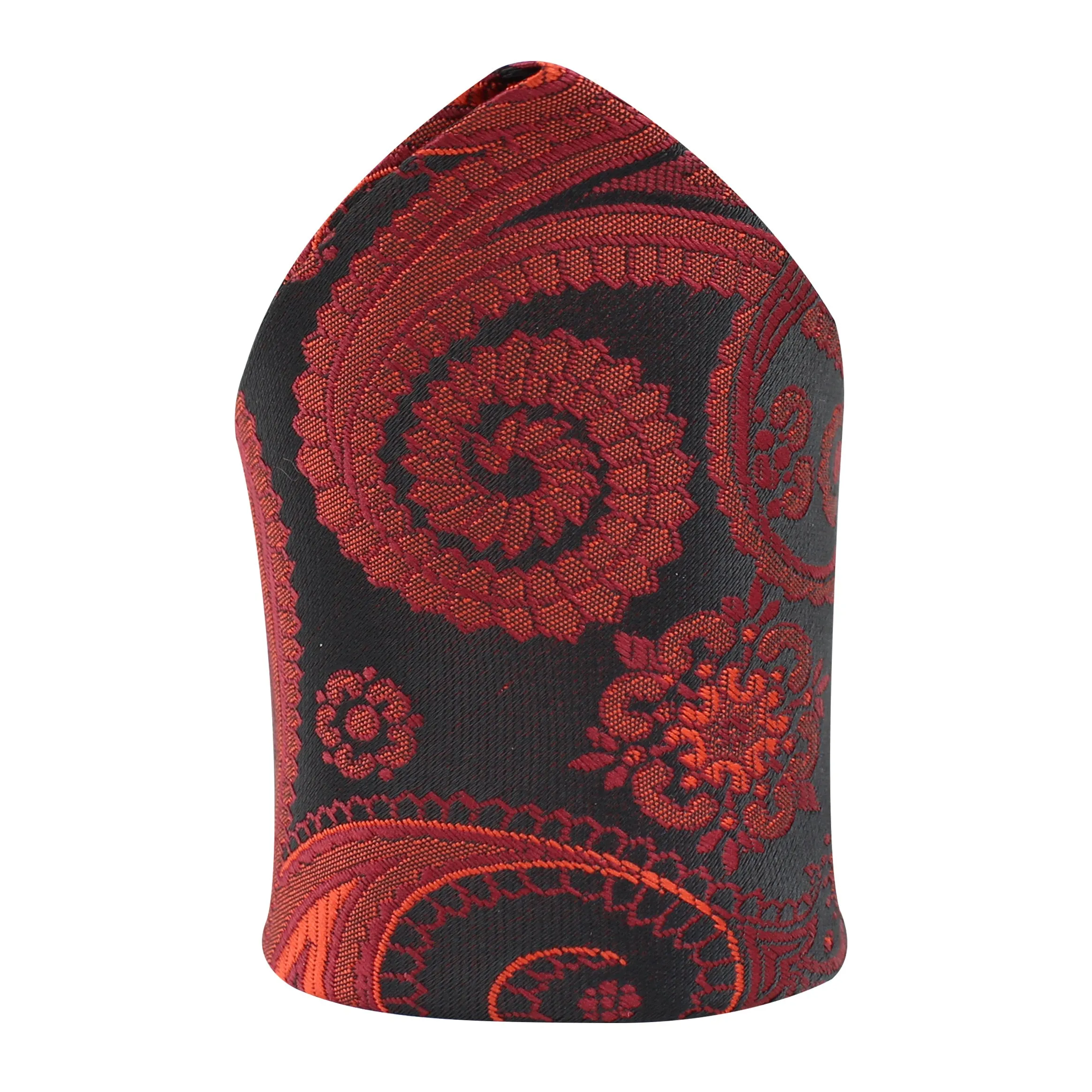 Kovove The Royal Paisley Maroon Pocket Square For Men