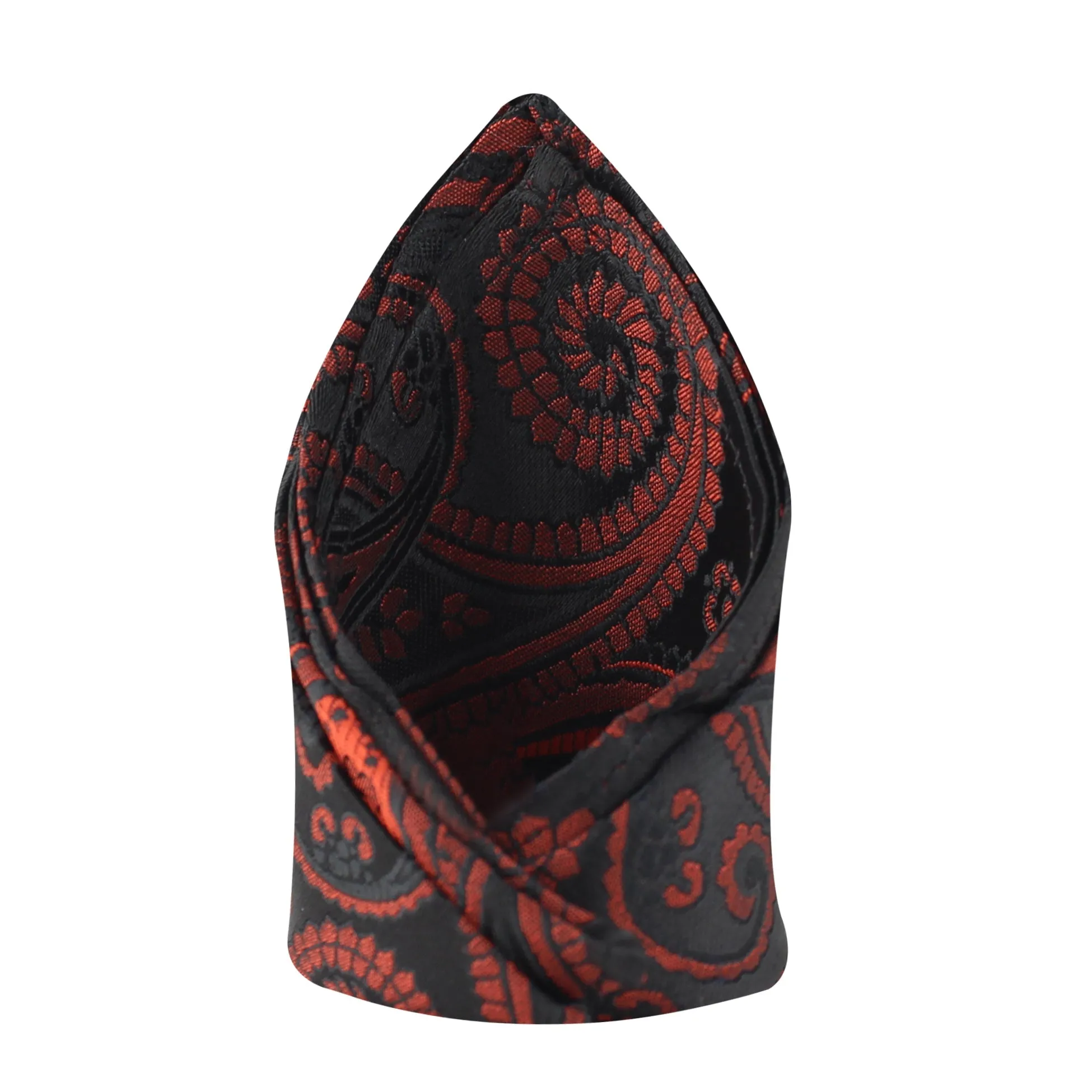 Kovove The Royal Paisley Red Pocket Square