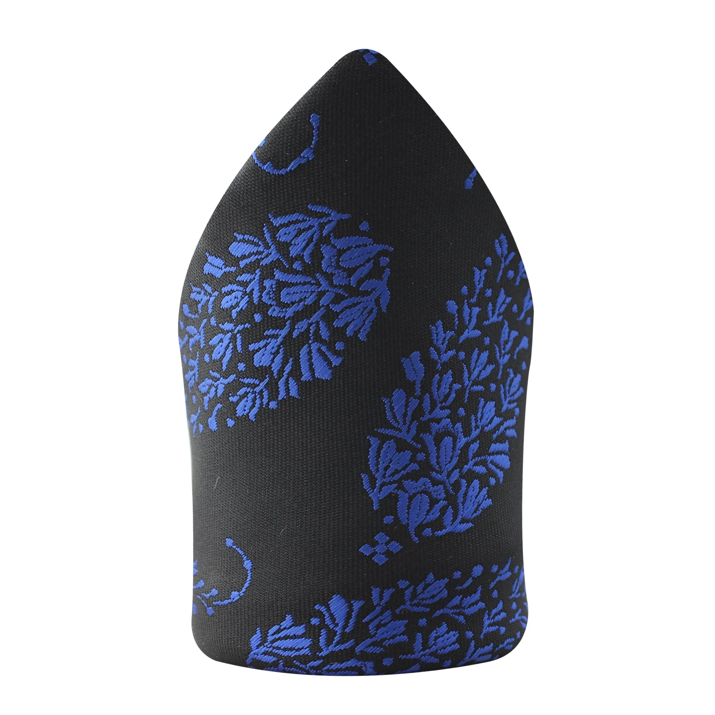 Kovove The Twining Paisley Blue Pocket Square