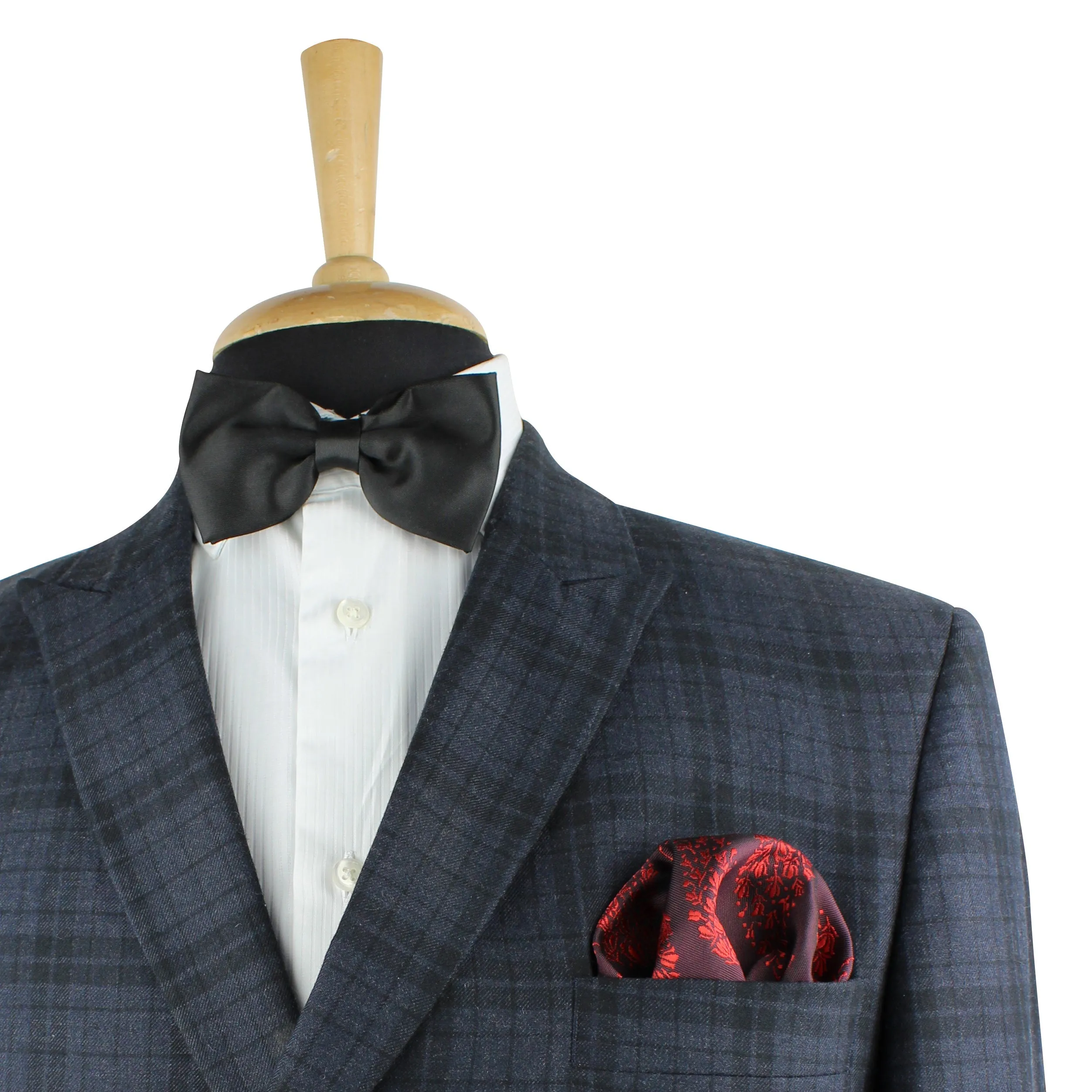 Kovove The Twining Paisley Maroon Pocket Square For Men