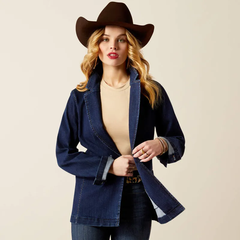 Ladies Ariat Denim Blazer - 10053928