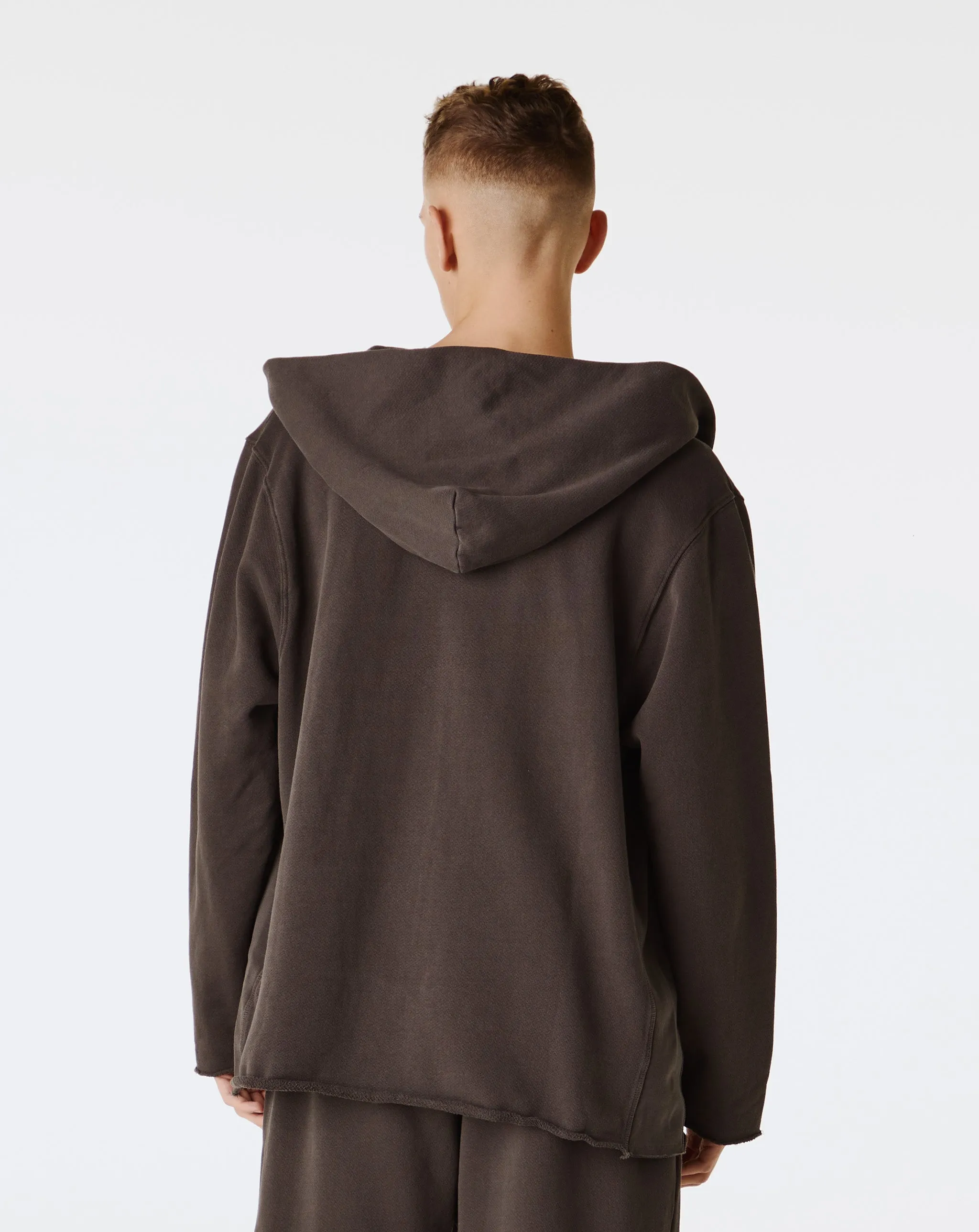 Les Tien Raw Zip Hoodie