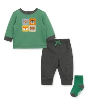 Little Me Woodland Jogger Set