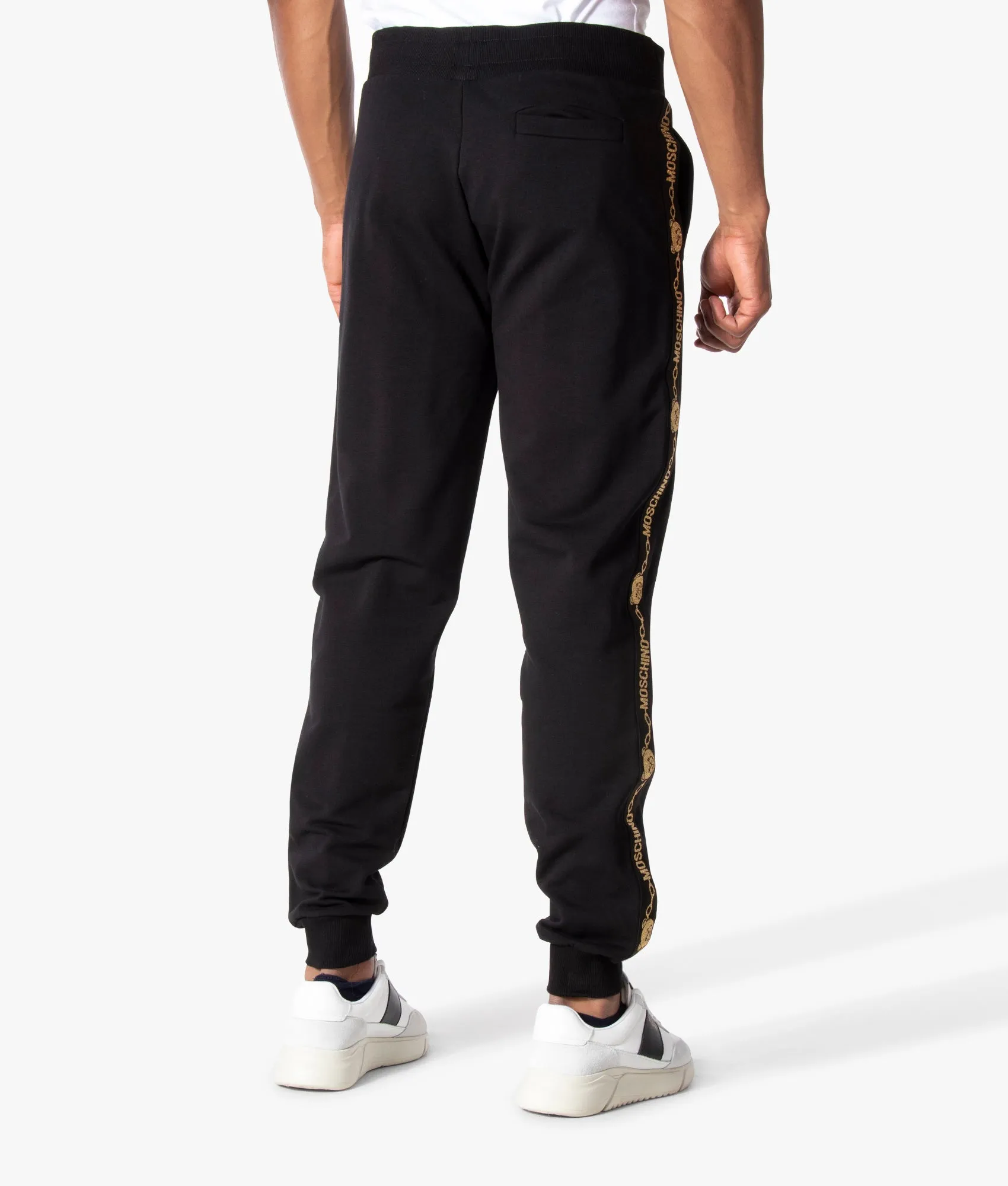 Logo Taped High Waist Joggers