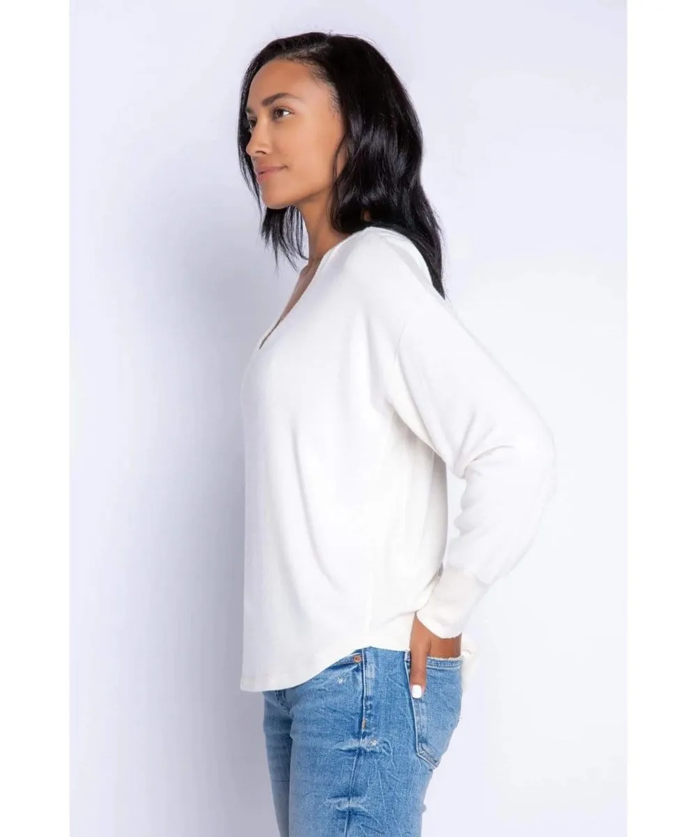 Long Sleeve Basic Stone