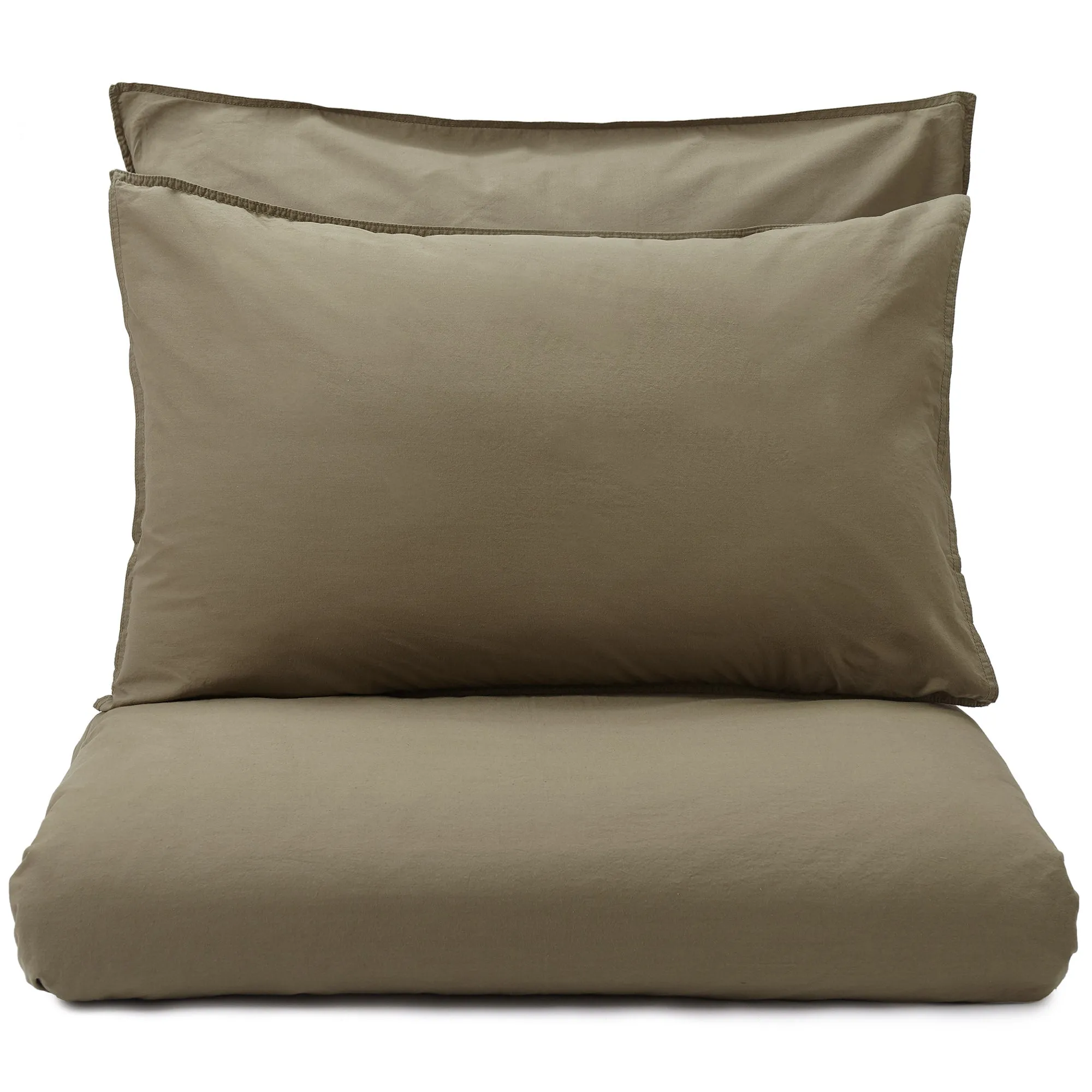 Luz Pillowcase [Olive green]