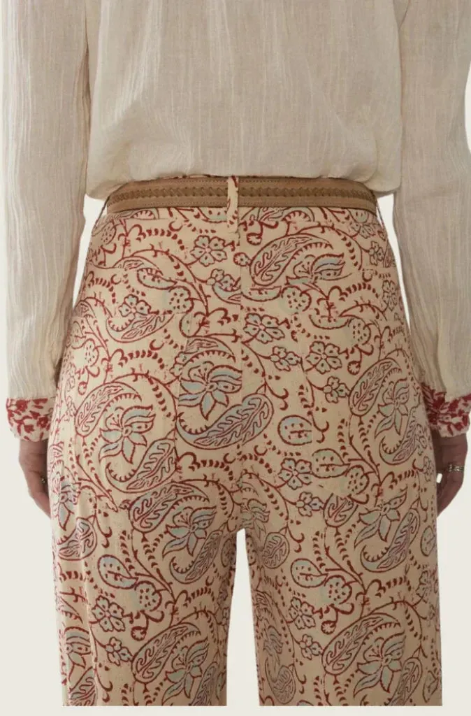 Maison Hotel Indira Pants in Creme