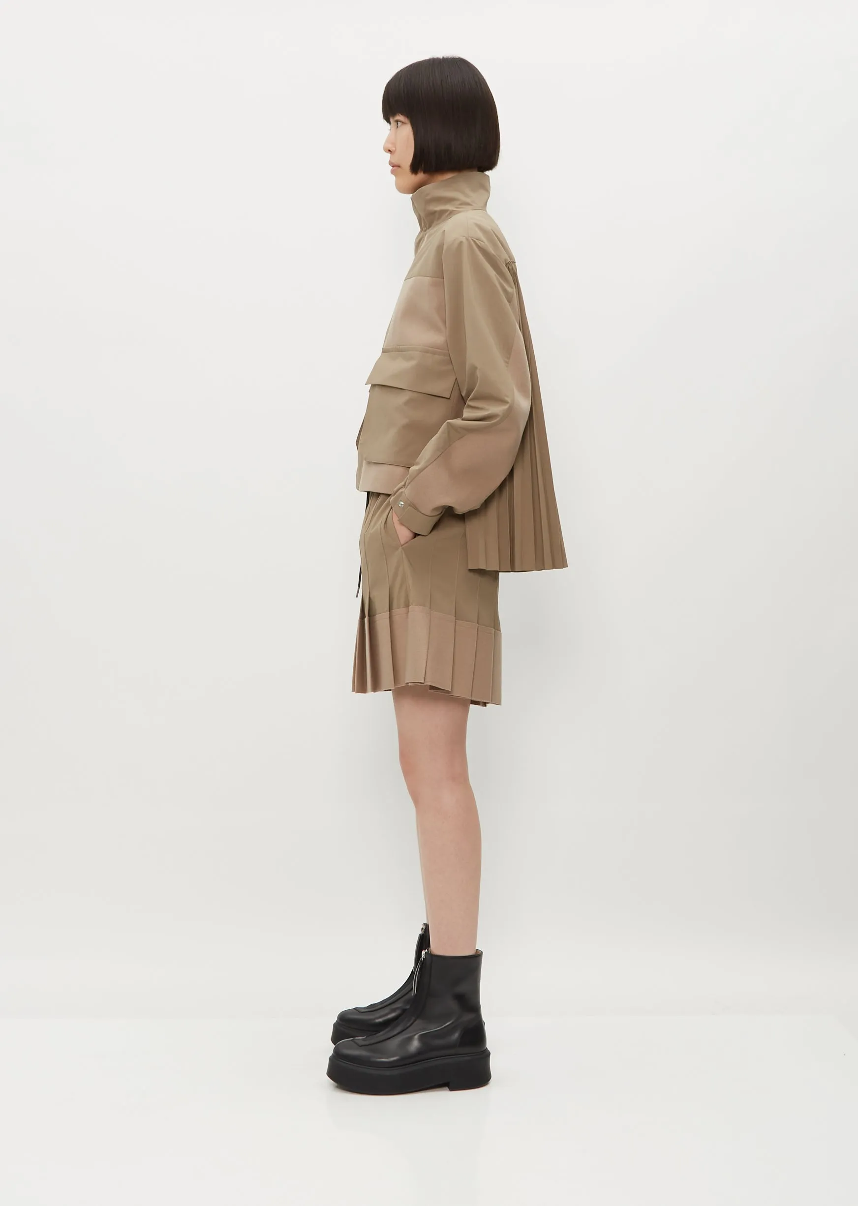 Matte Taffeta Jacket