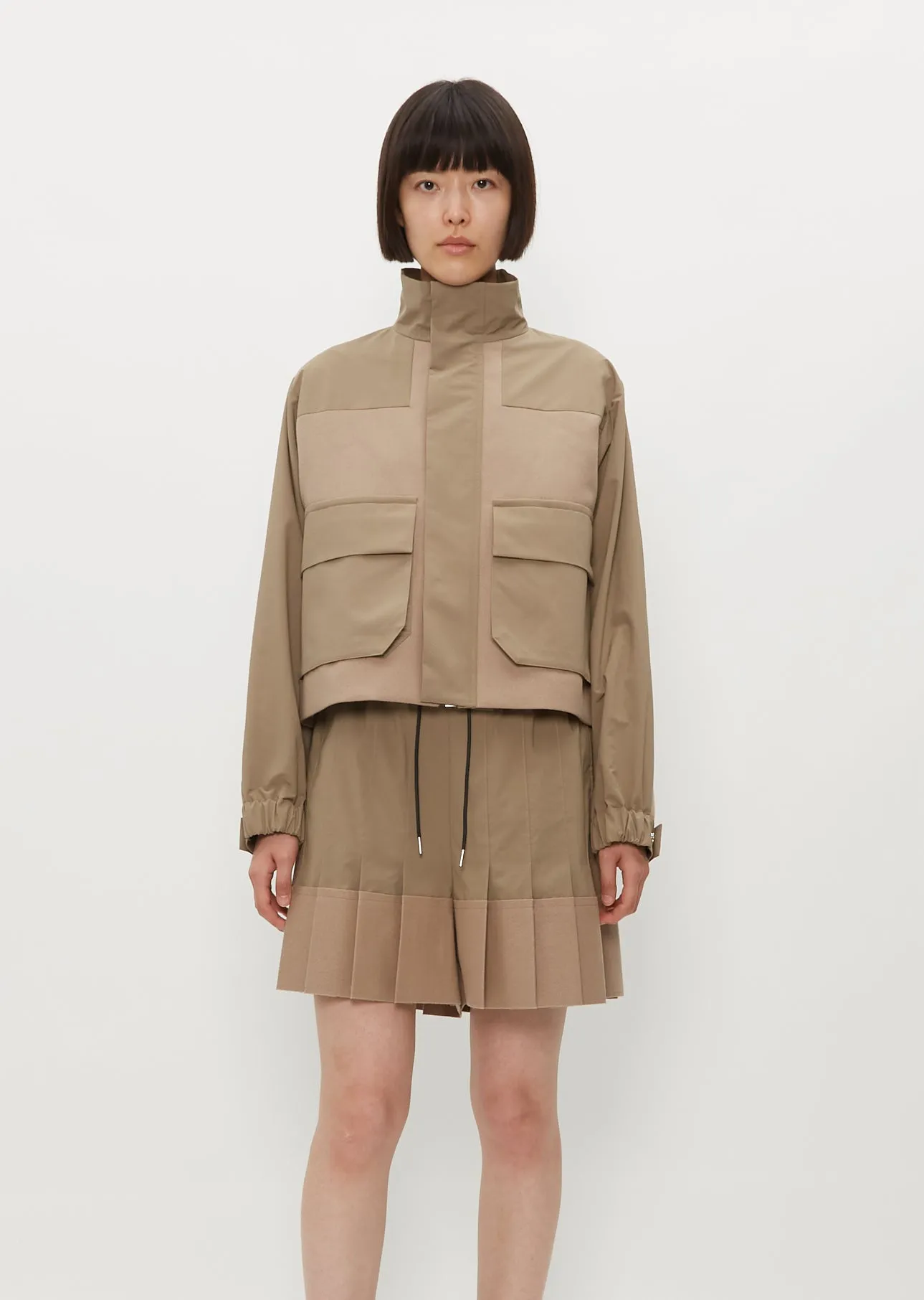 Matte Taffeta Jacket