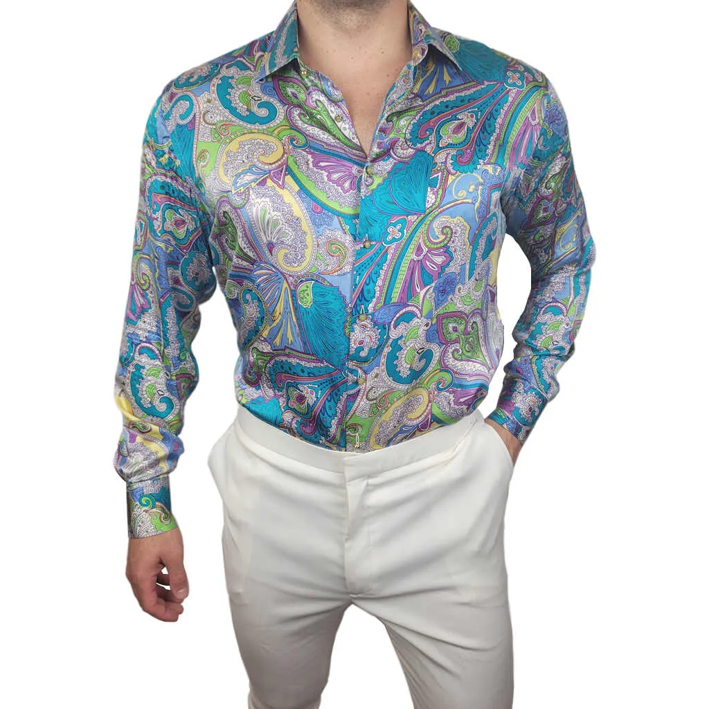 Men's Hawaii Silk Shirt