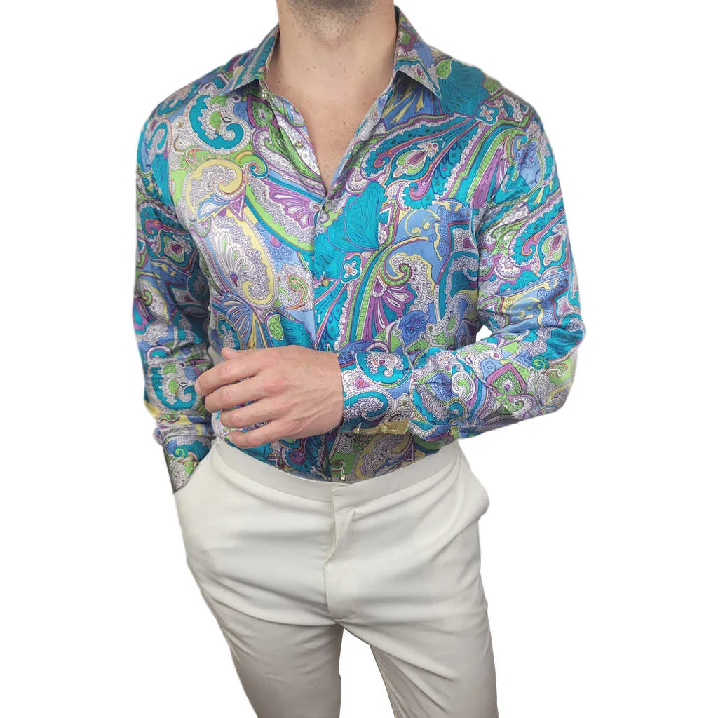 Men's Hawaii Silk Shirt