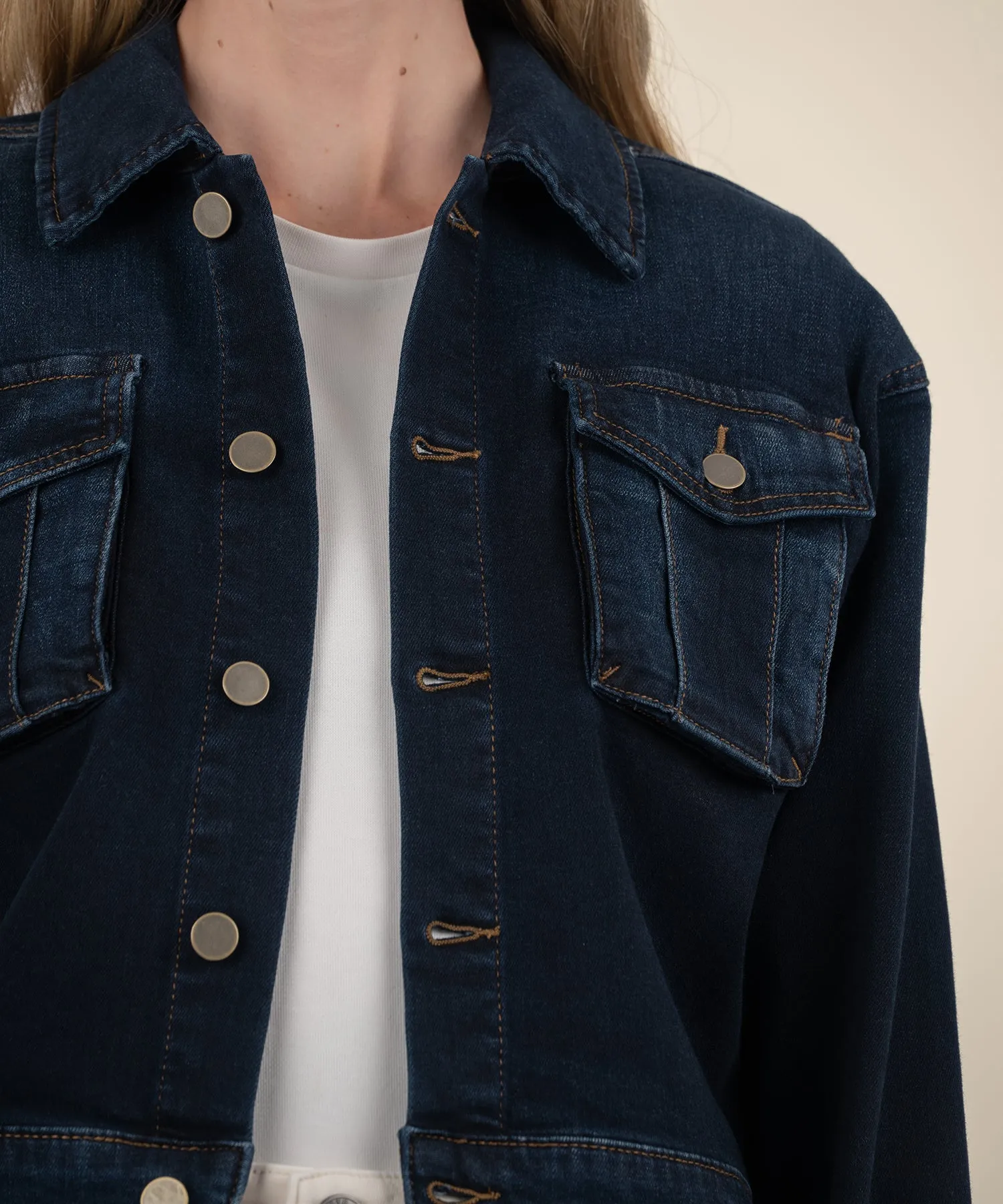 Miller Crop Denim Jacket