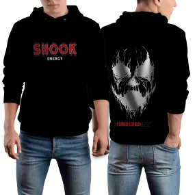 Murdered Out Shook Hoodie Small Black