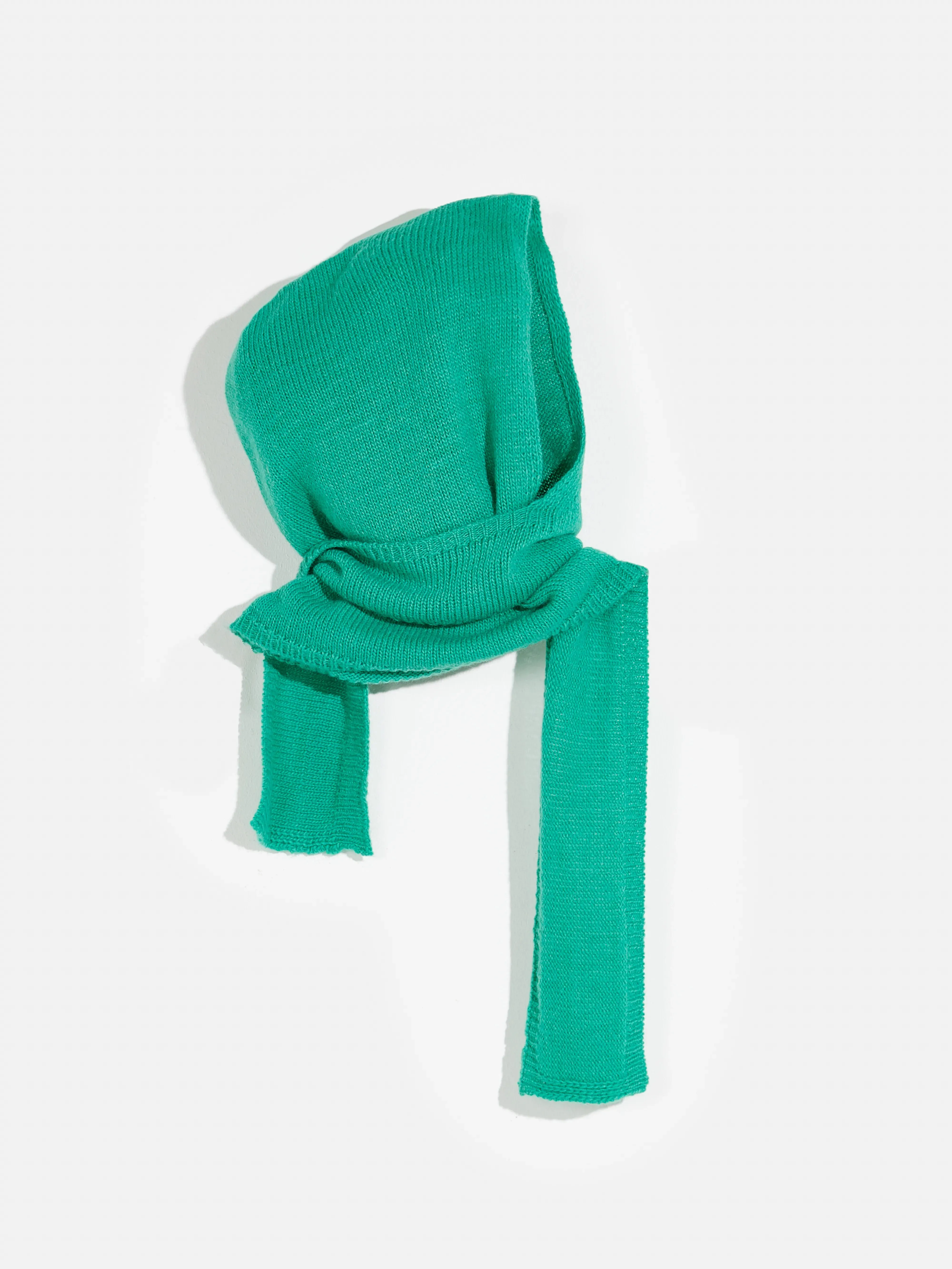 Nansy Knitted Hood (232 / W / MALACHITE)