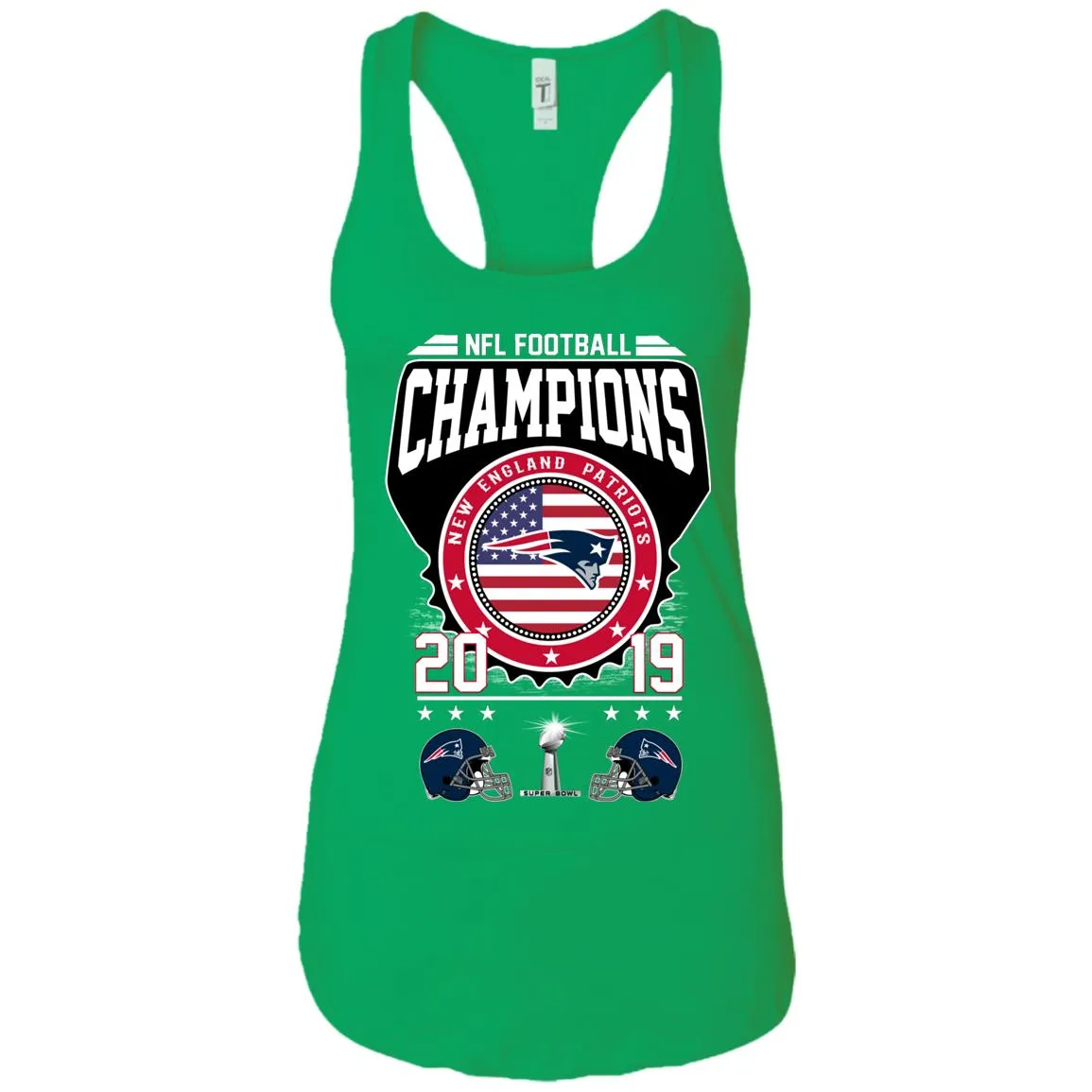 Nfl – Football Champions New England Patriots Super Bowl 2019 Women Tank Top