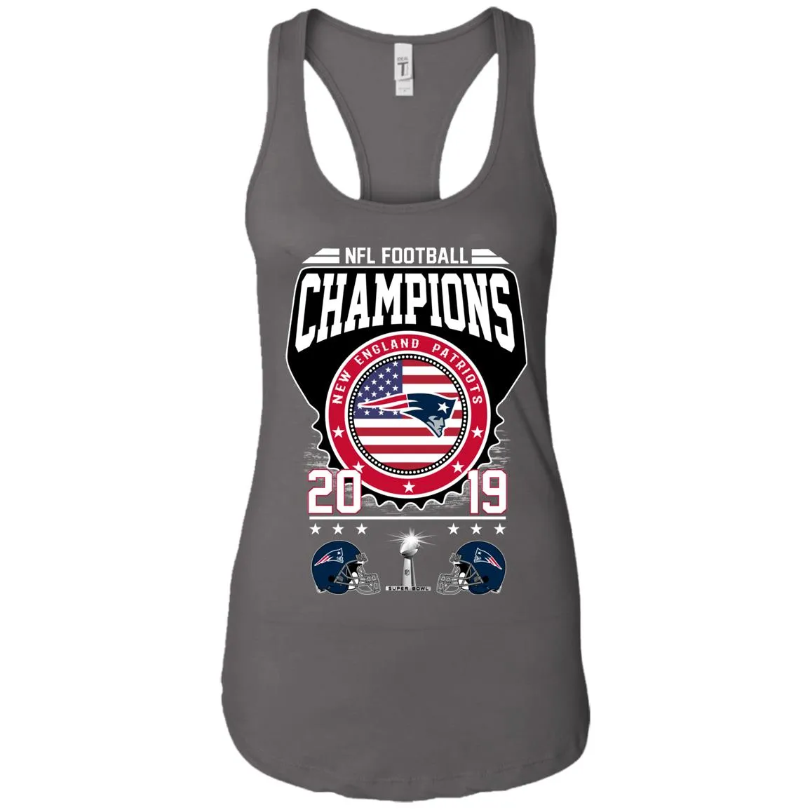 Nfl – Football Champions New England Patriots Super Bowl 2019 Women Tank Top