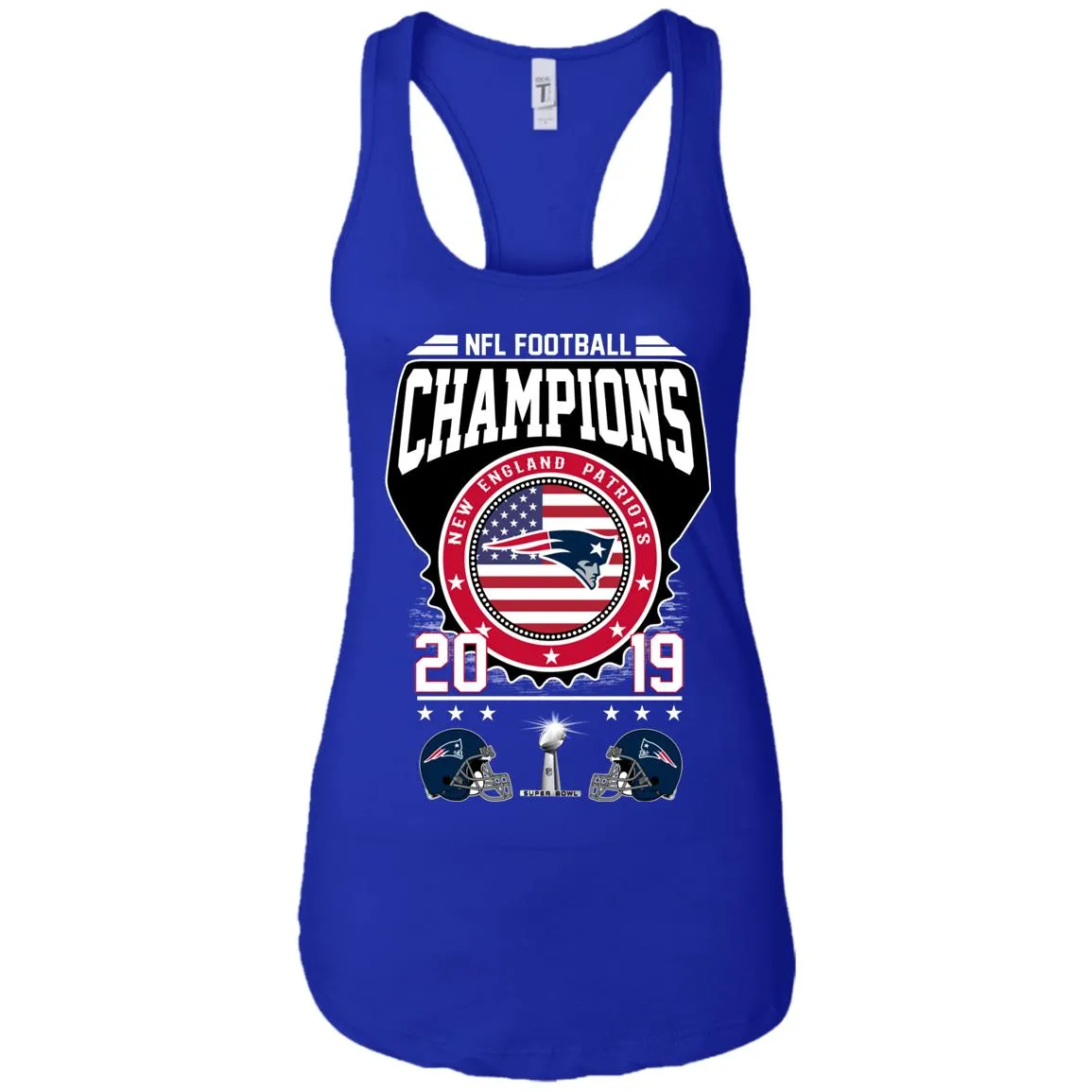 Nfl – Football Champions New England Patriots Super Bowl 2019 Women Tank Top