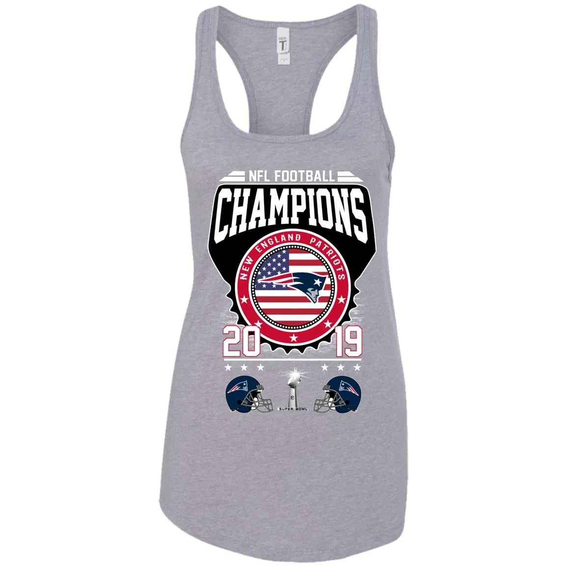 Nfl – Football Champions New England Patriots Super Bowl 2019 Women Tank Top