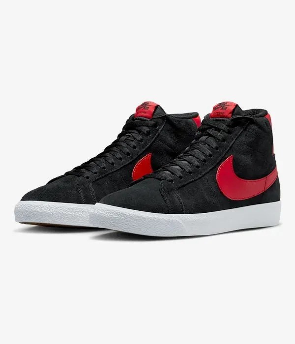 Nike Shoes Blazer Mid LR - Black/University Red-White