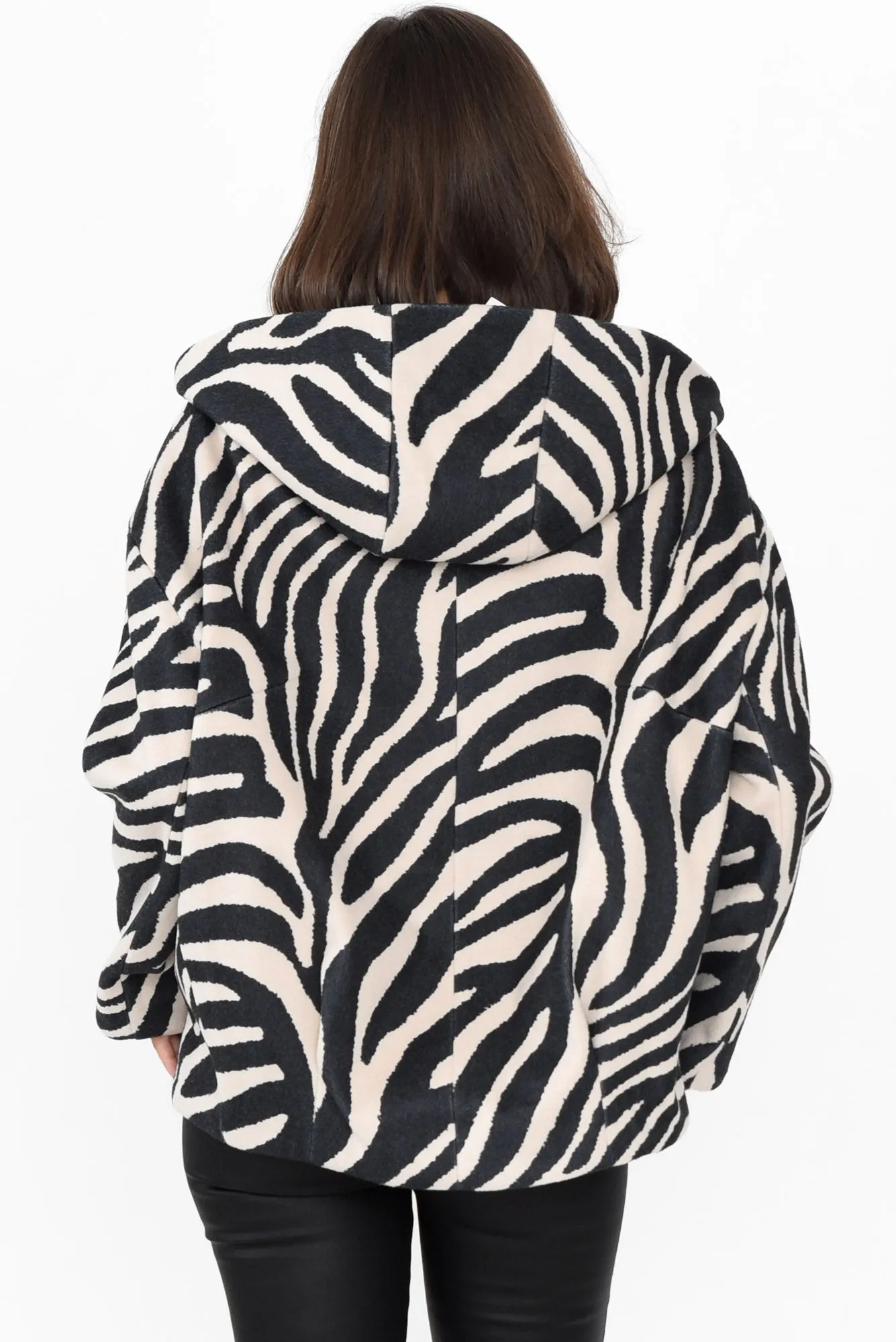 Nolon Zebra Hooded Jacket