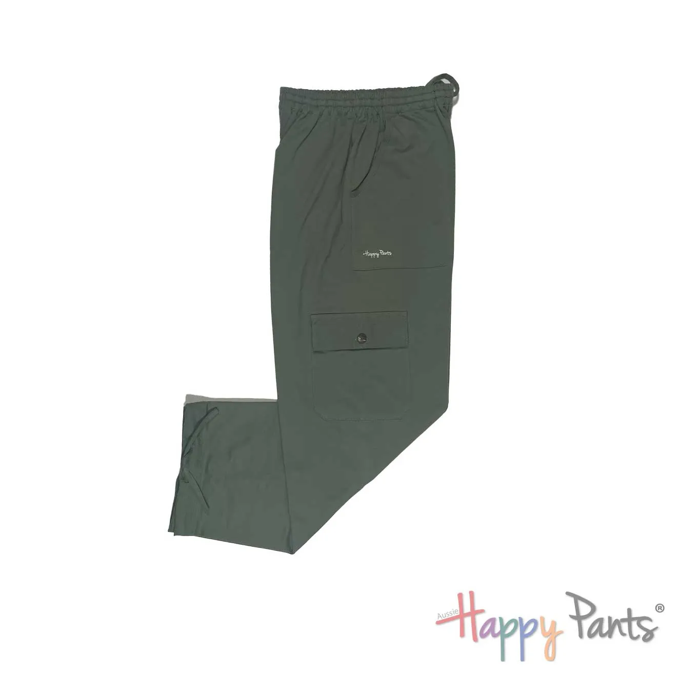 Olive Happy Pants for Men