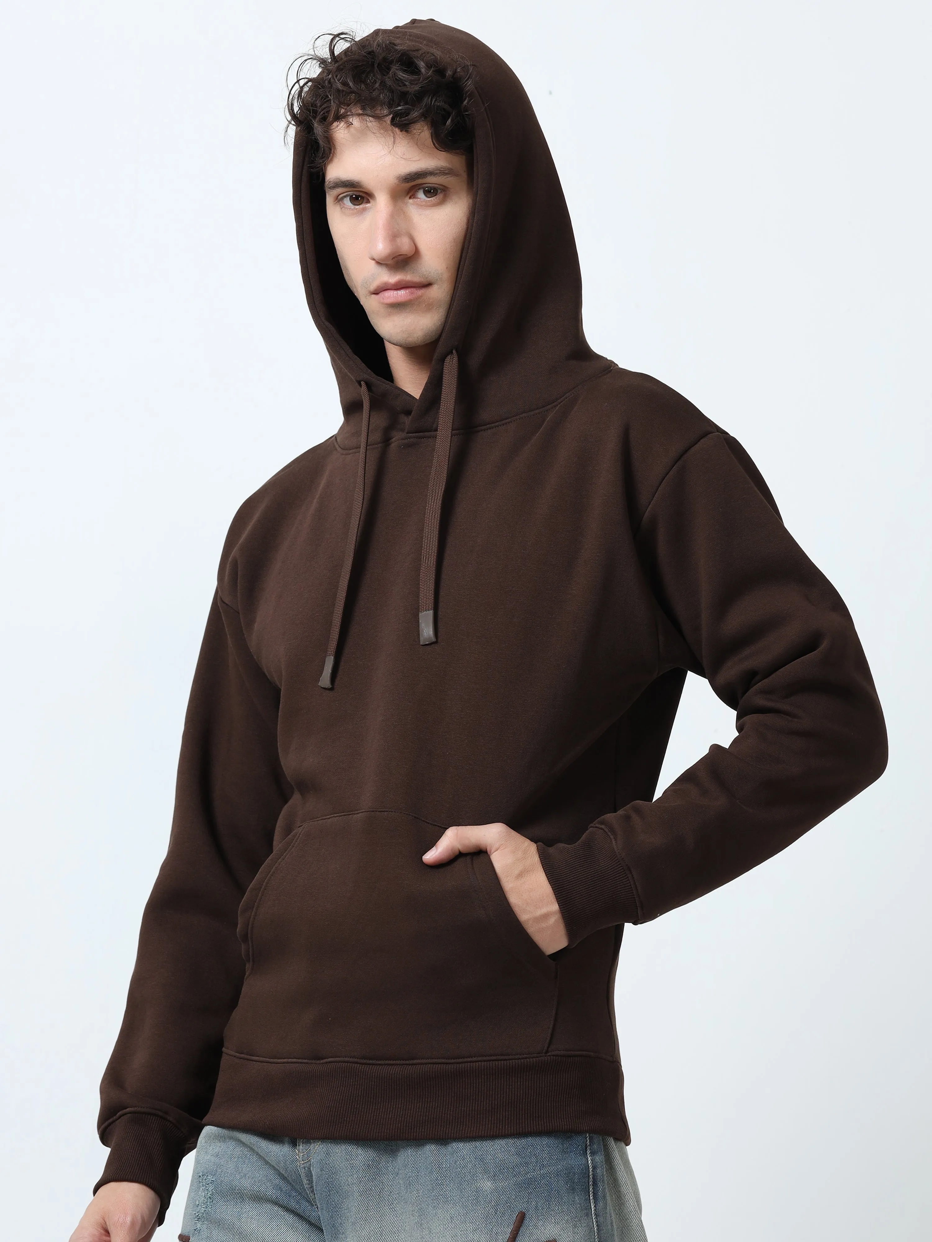 Opar - Hoodie - Brown